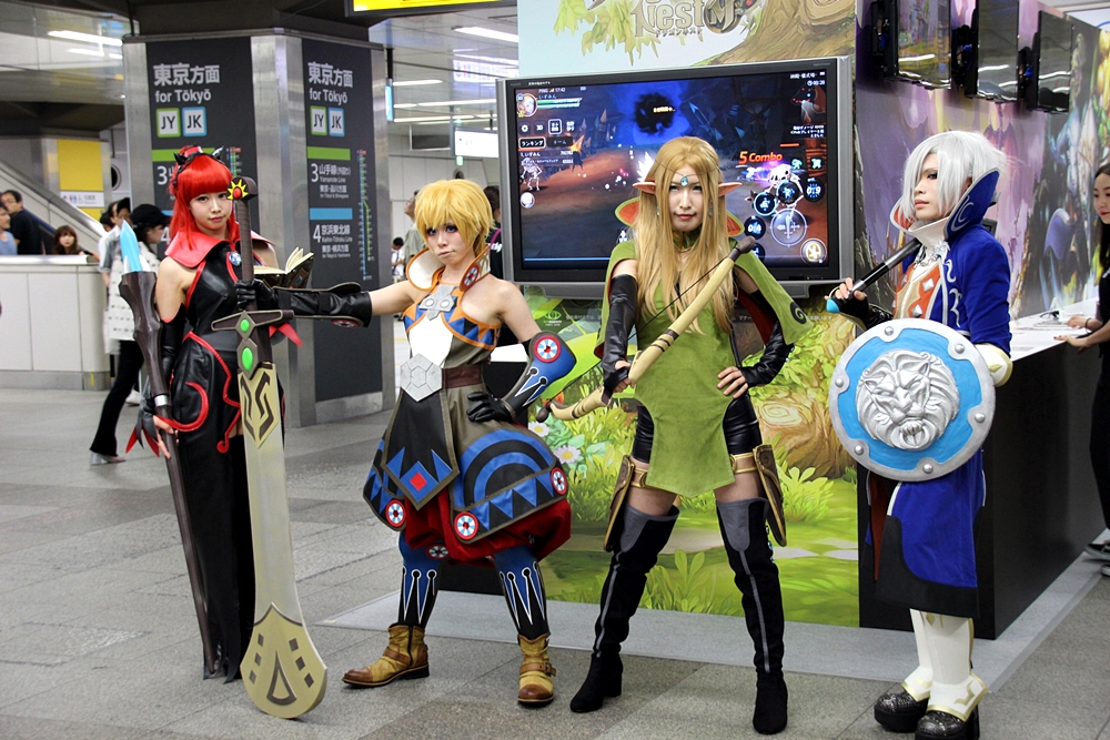 ドラゴンネストm Jr秋葉原駅にて日本最速試遊会を開催 Game Watch