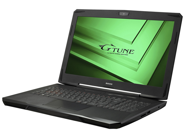 G-Tune、第8世代インテルCPUとGeForce GTX 1060 6GBを搭載した15.6型