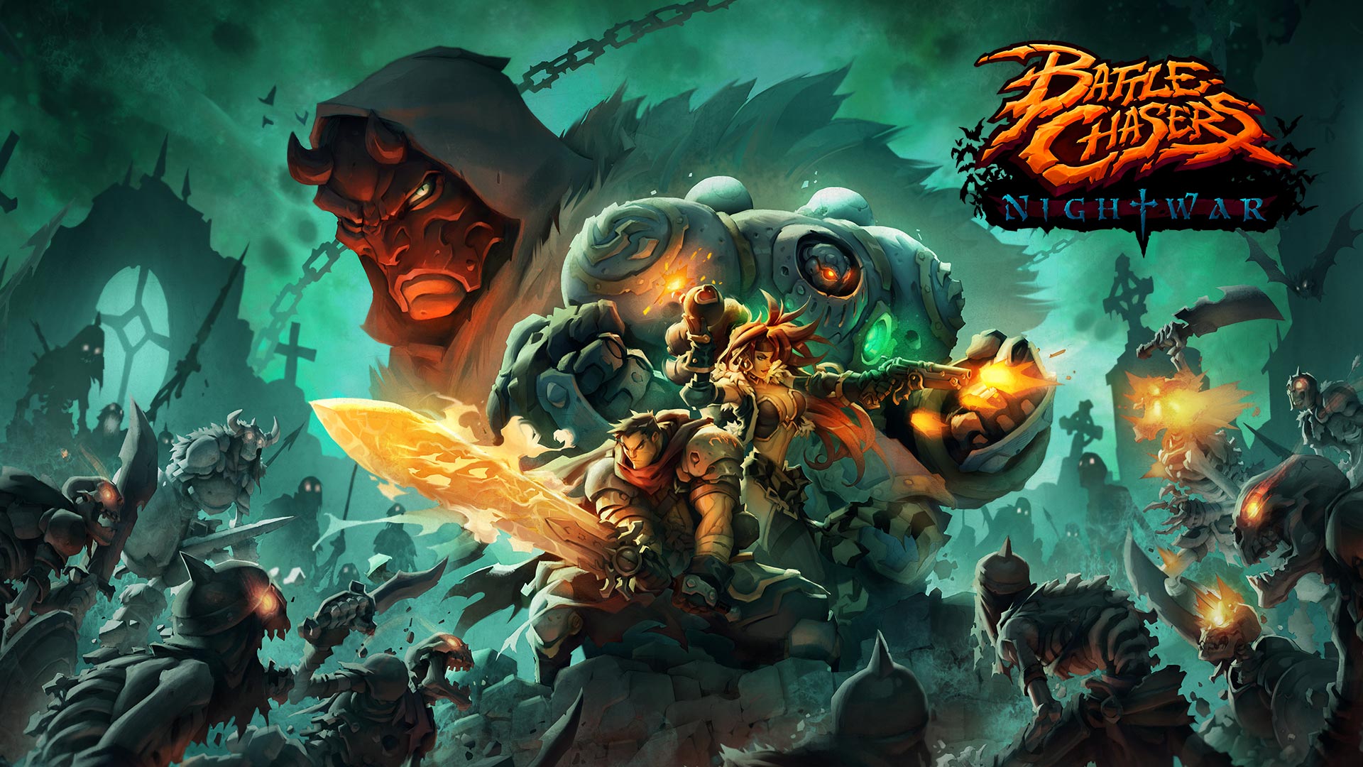 人気コミックにオマージュを捧げた「Battle Chasers Nightwar」配信決定 GAME Watch