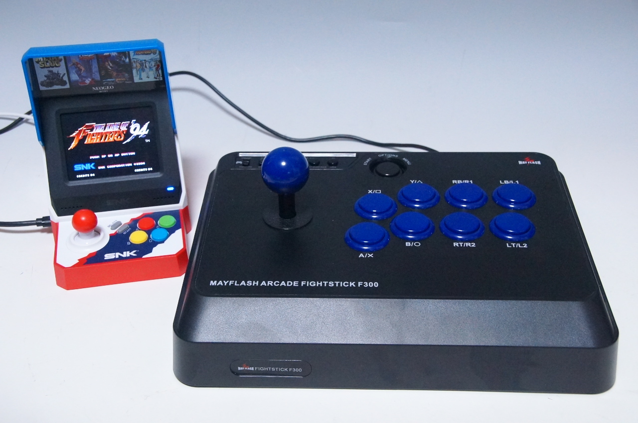 NEOGEO miniでも使える！主要ハードほぼ全ての8機種対応アーケード ...