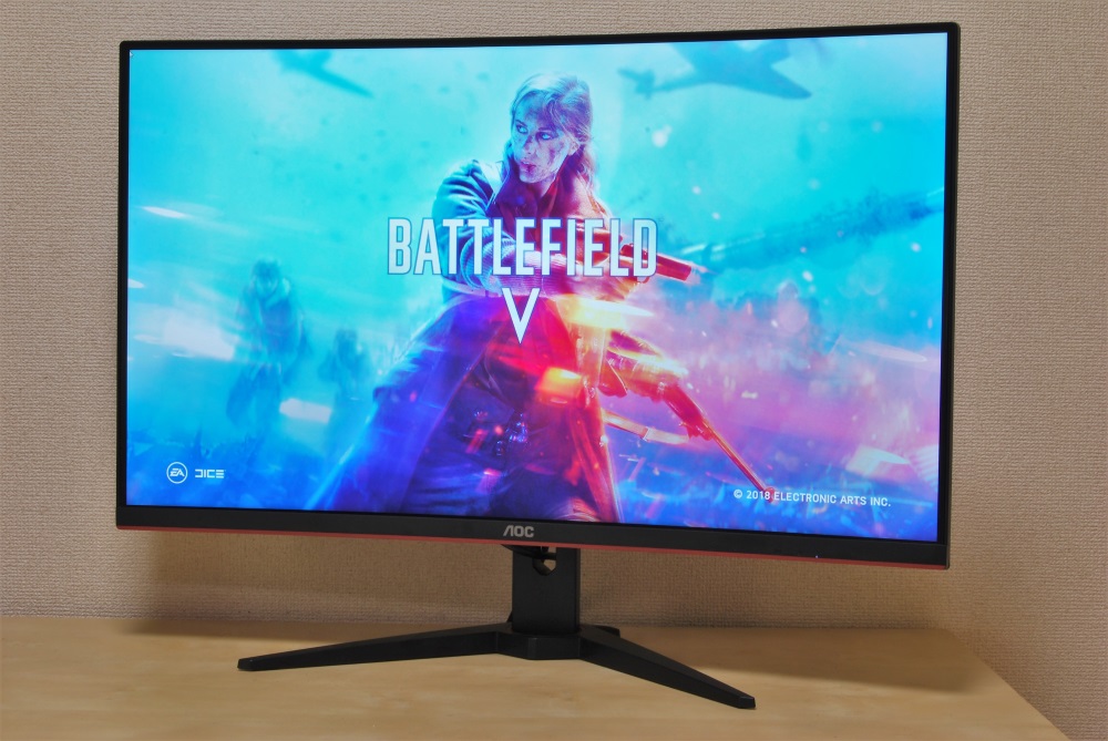 曲面パネルで勝つ!! リフレッシュレート144Hz、応答速度1msのハイ ...