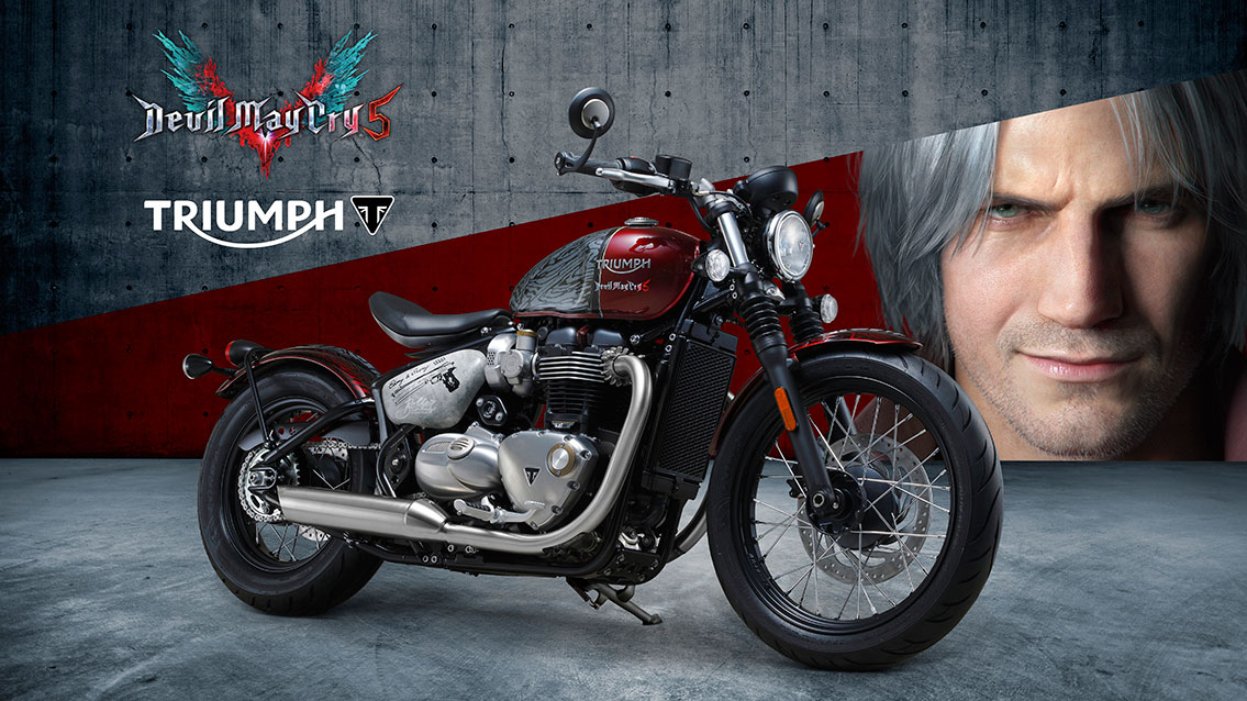 デビル メイ クライ 5 トライアンフ コラボバイクが当たる体験版配信記念キャンペーン第2弾を開催 Game Watch