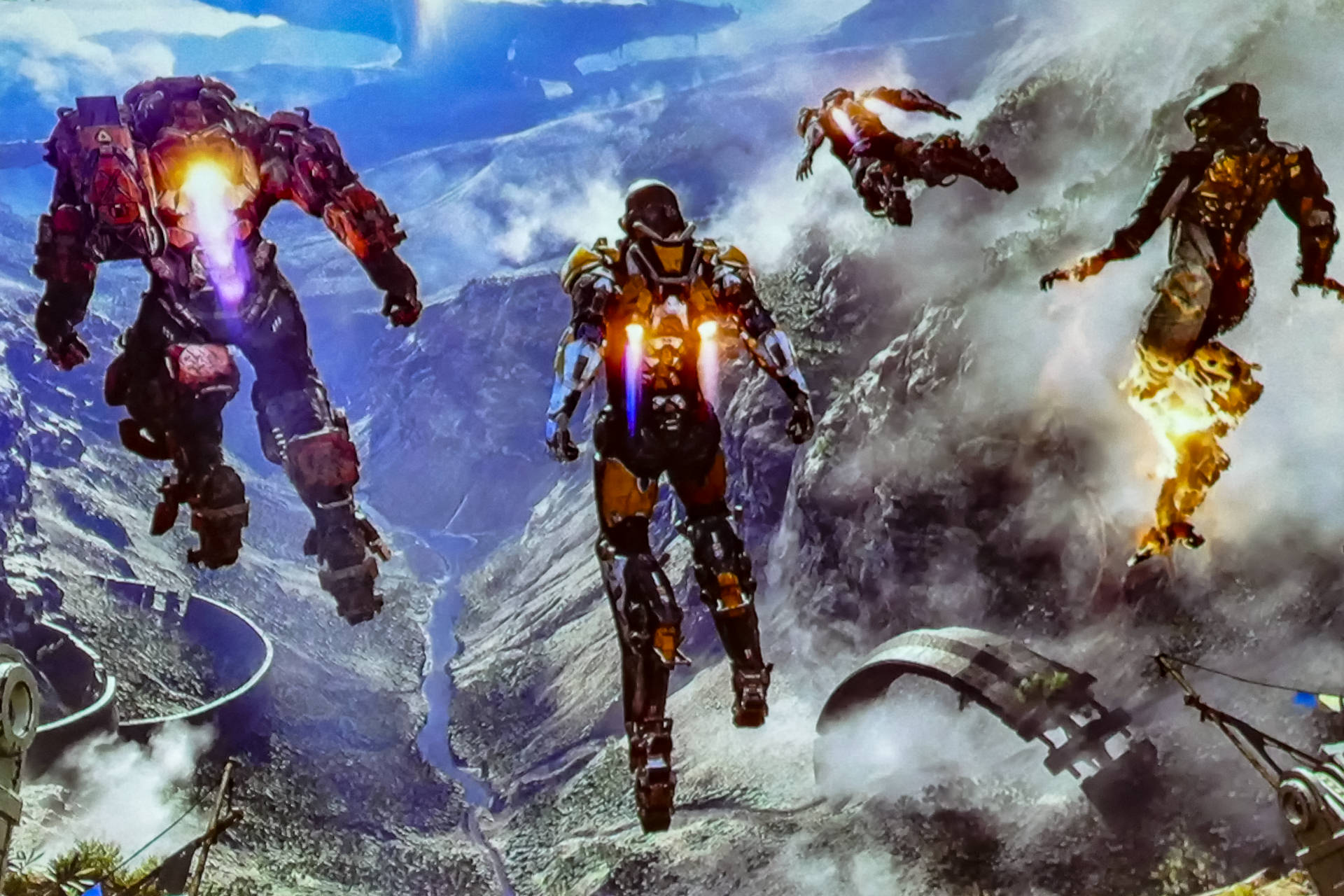 Gdc 19 スーパーヒーローを体感できる Anthem の飛翔アニメーション Game Watch