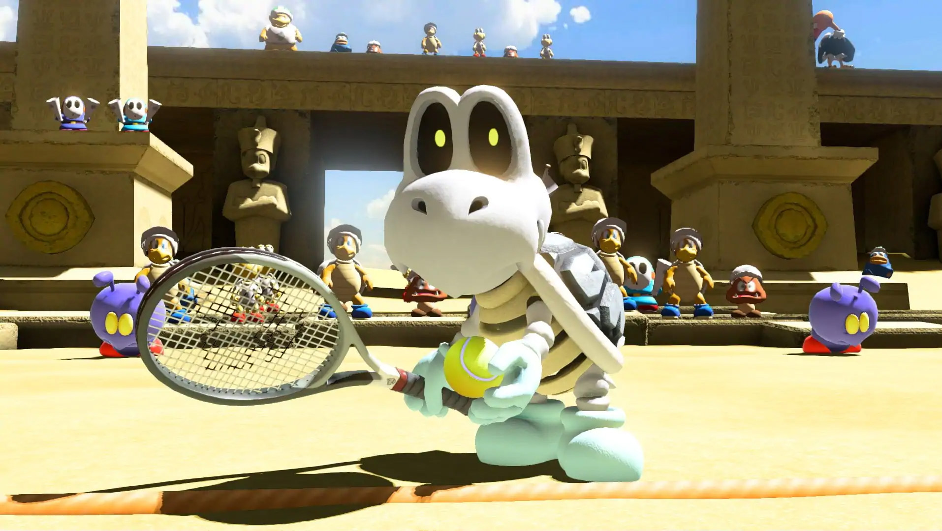マリオテニス エース 5月オンライントーナメントにカロン参戦 新衣装 キノピコのテニスウェア も登場 Game Watch