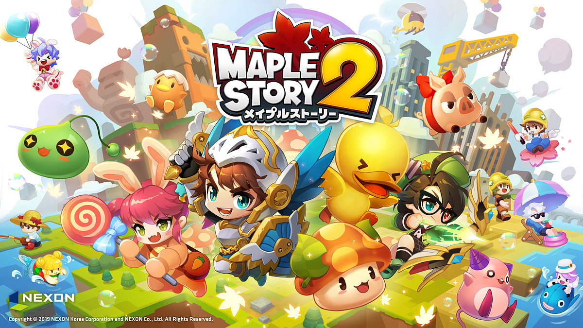 メイプルストーリー2 日本でのサービス決定 オープンbテストを5月29日から Game Watch
