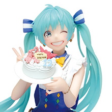 8月31日の誕生日をお祝い！「初音ミク バースデーフィギュア 2019Ver