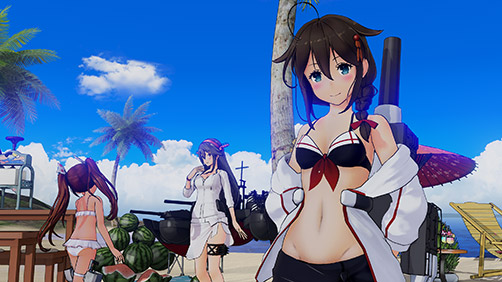 艦これ アーケード」、「水着mode」第3弾に「時雨改二」が8月7日より ...