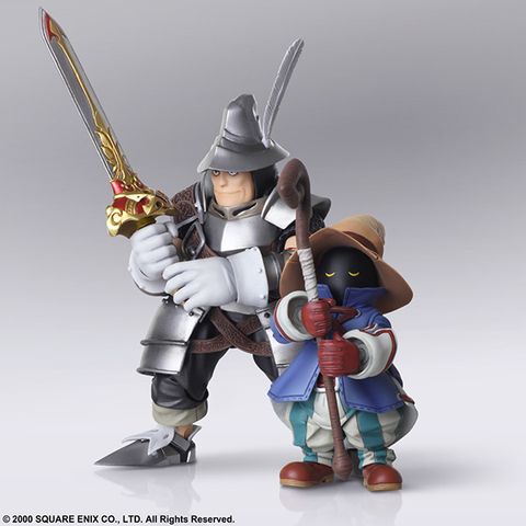 FF9 入場特典　ビビ　ガーネット　クイナ　エーコ　スタイナー　フライヤ 新品・未開封】ファイナルファンタジー9 ブリングアーツ エーコ＆クイナ