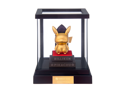 A 400 000 Yen Pure Gold Image Billiken San And Pikachu Has Been Traded The Pokemon And Pokemon Center Osaka Dx Open Commemorative Goods Will Be Released On September th Game Watch