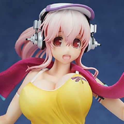 胸派にも尻派にもやさしい。回天堂、1/7スケールフィギュア「すーぱーそに子 ジョギングver.」を12月発売！ - GAME Watch