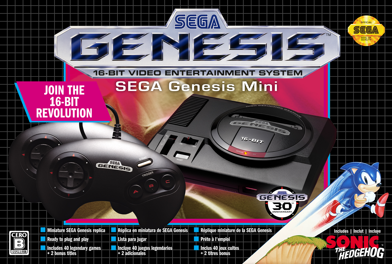 メガドラミニ の北米版 Sega Genesis Mini と メガドライブミニ 3ボタンコントロールパッド を日本向けに発売決定 Game Watch