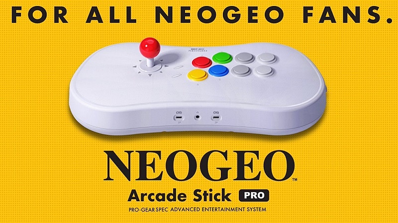 SNK、格ゲー20本内蔵の新ハード「NEOGEO Arcade Stick Pro」の発売日を