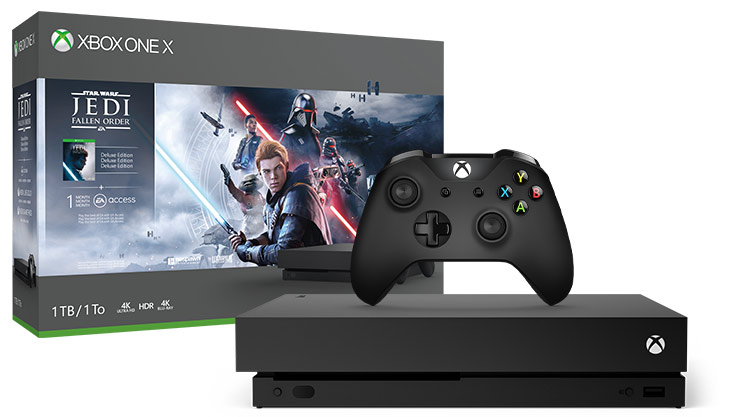 【美品】Xbox One X Star Wars ジェダイ:フォールン・オーダー