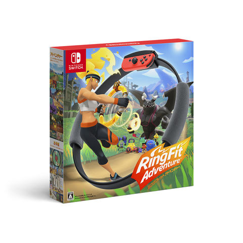 Switch　プロコン　リングフィットネスアドベンチャーセット 冒険しながらフィットネス”できるSwitch向け新商品「リングフィット
