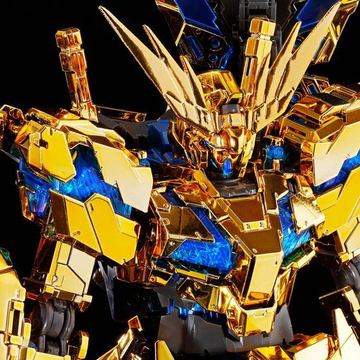 発光パターンは3種！ ガンプラ「ユニコーンガンダム2号機 バンシィ