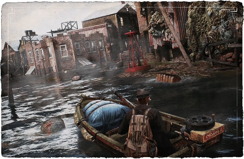 狂気の世界に飲み込まれる……PS4版「The Sinking City ～シンキング シティ～」本日発売 - GAME Watch