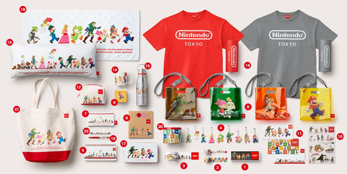 いよいよ11月22日オープン！ 任天堂、「Nintendo TOKYO」ストアグッズ