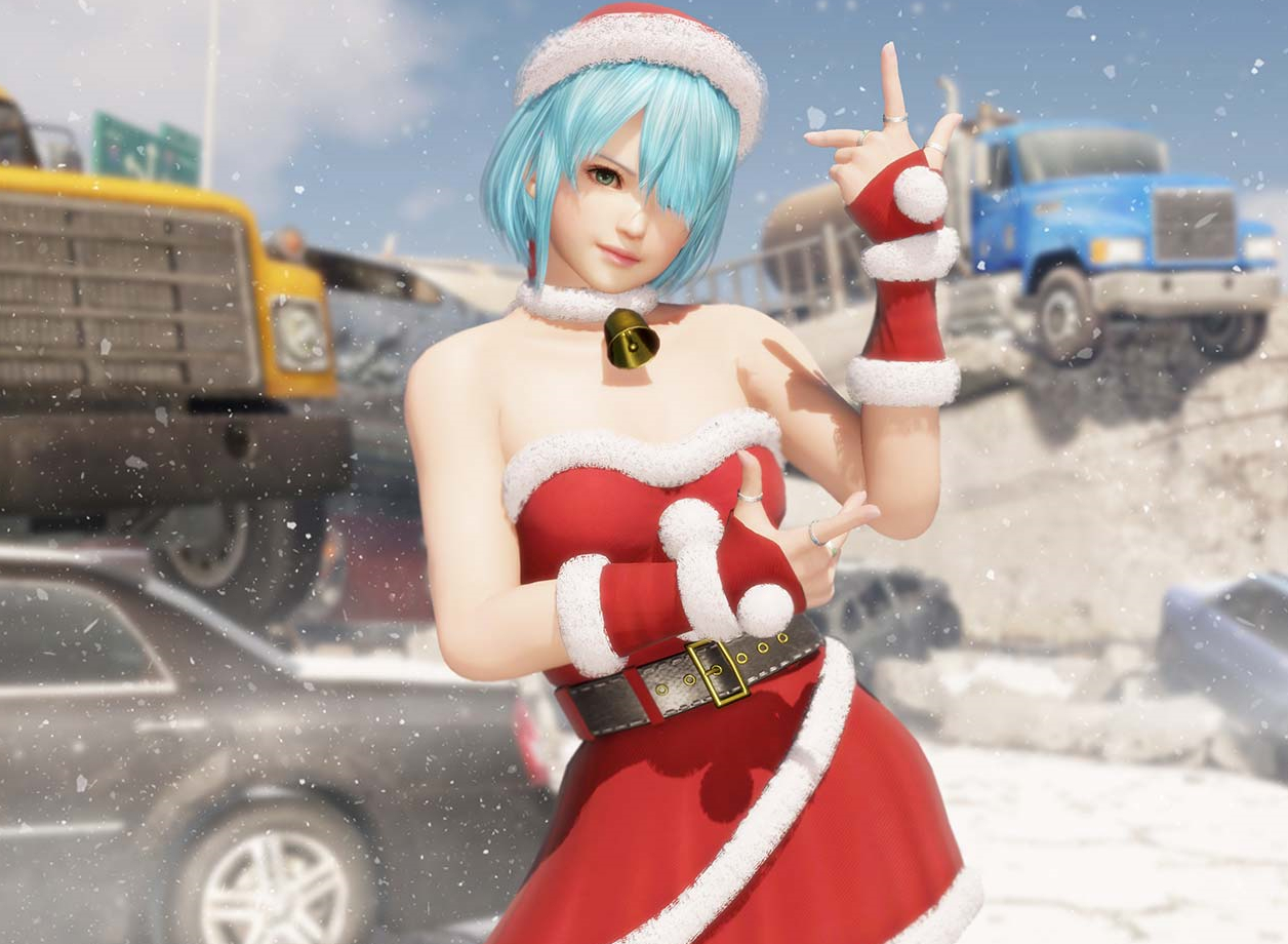 露出度が高めの アブナイ サンタコス Doa6 にサンタコスチュームが復刻配信開始 Game Watch
