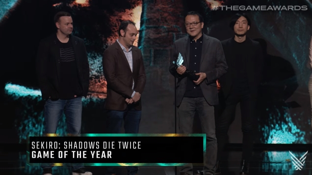 The Game Awards 19 栄えあるgotyは Sekiro Shadows Die Twice Game Watch