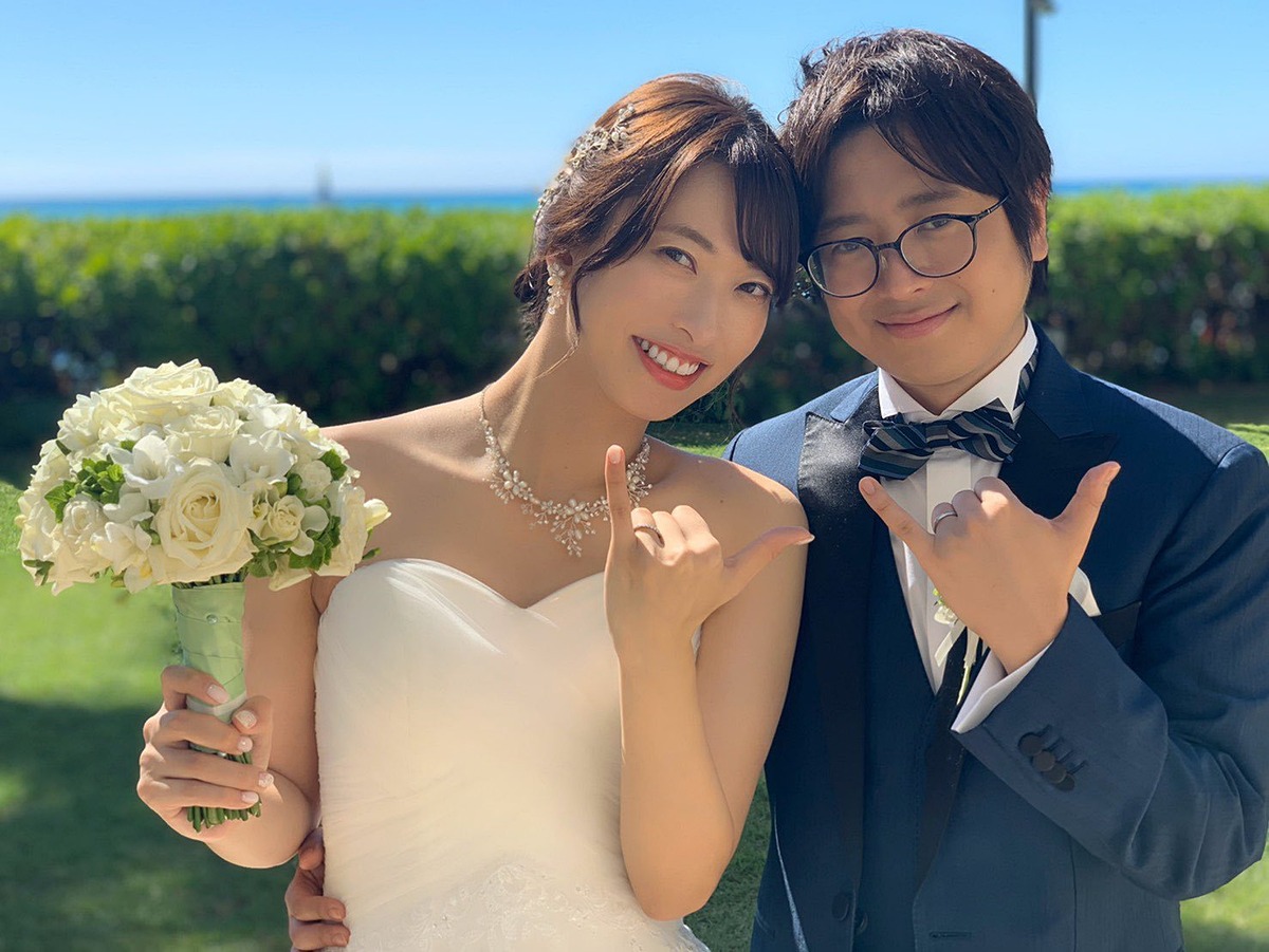 ご結婚おめでとうございます ふ ど選手と倉持由香さん ハワイで挙式 Game Watch