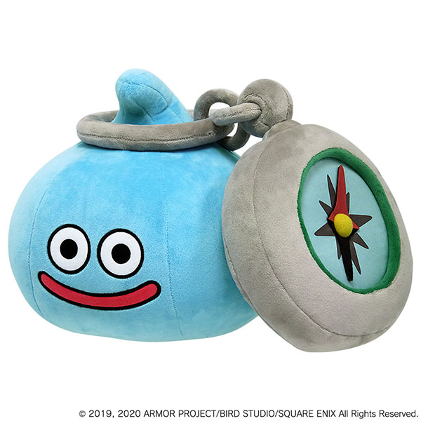 頭にコンパスをくっつけた「ドラクエウォーク」の看板スライム