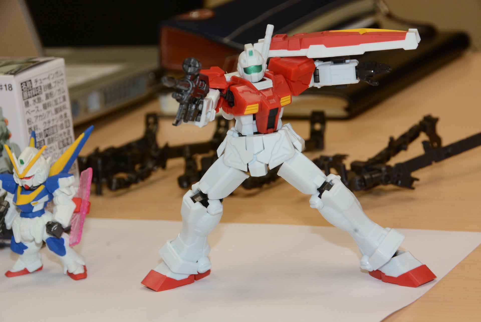 こだわりと新しさ、進化していく食玩「Gフレーム」、「FW GUNDAM