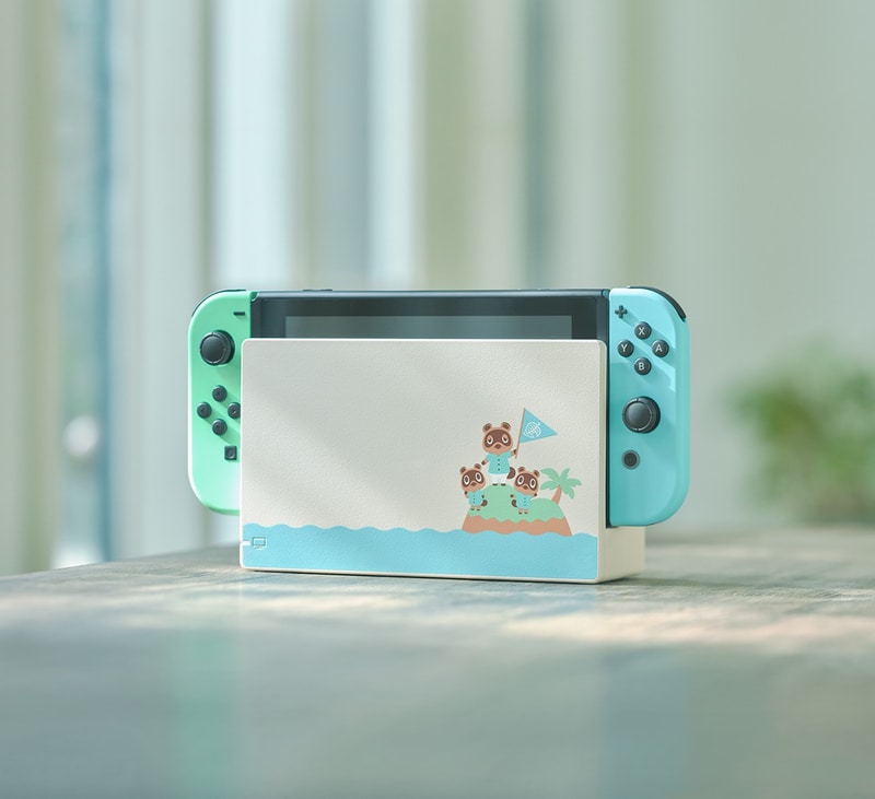 新型 Nintendo Switch グレー どうぶつの森セット