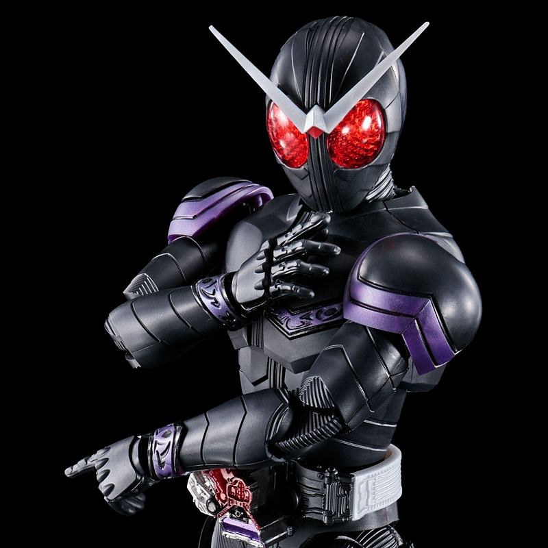 ダイナミックなポージングも再現可能 仮面ライダーw より プラモデル 仮面ライダージョーカー の予約受付中 Game Watch