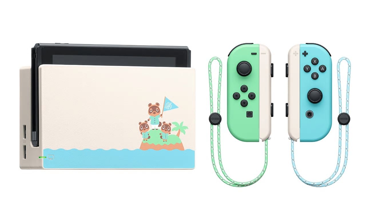 Joy-Con (L)/(R) あつまれ どうぶつの森家庭用ゲーム機本体 - 家庭用