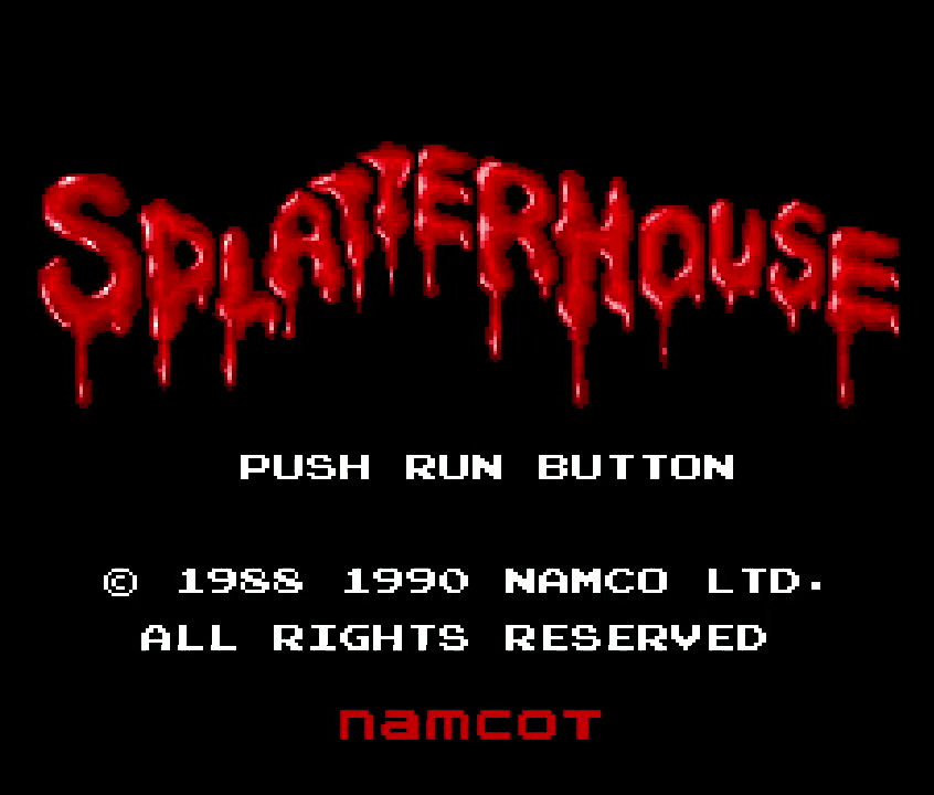 特集 Pcエンジン Mini全タイトルレビュー スプラッターハウス Splatterhouse Game Watch