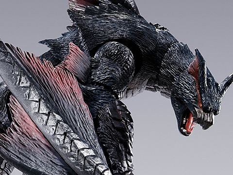 部位破壊も再現可能 モンスターハンター より 迅竜 ナルガクルガ がアクションフィギュアシリーズ S H Monsterarts に登場 Game Watch