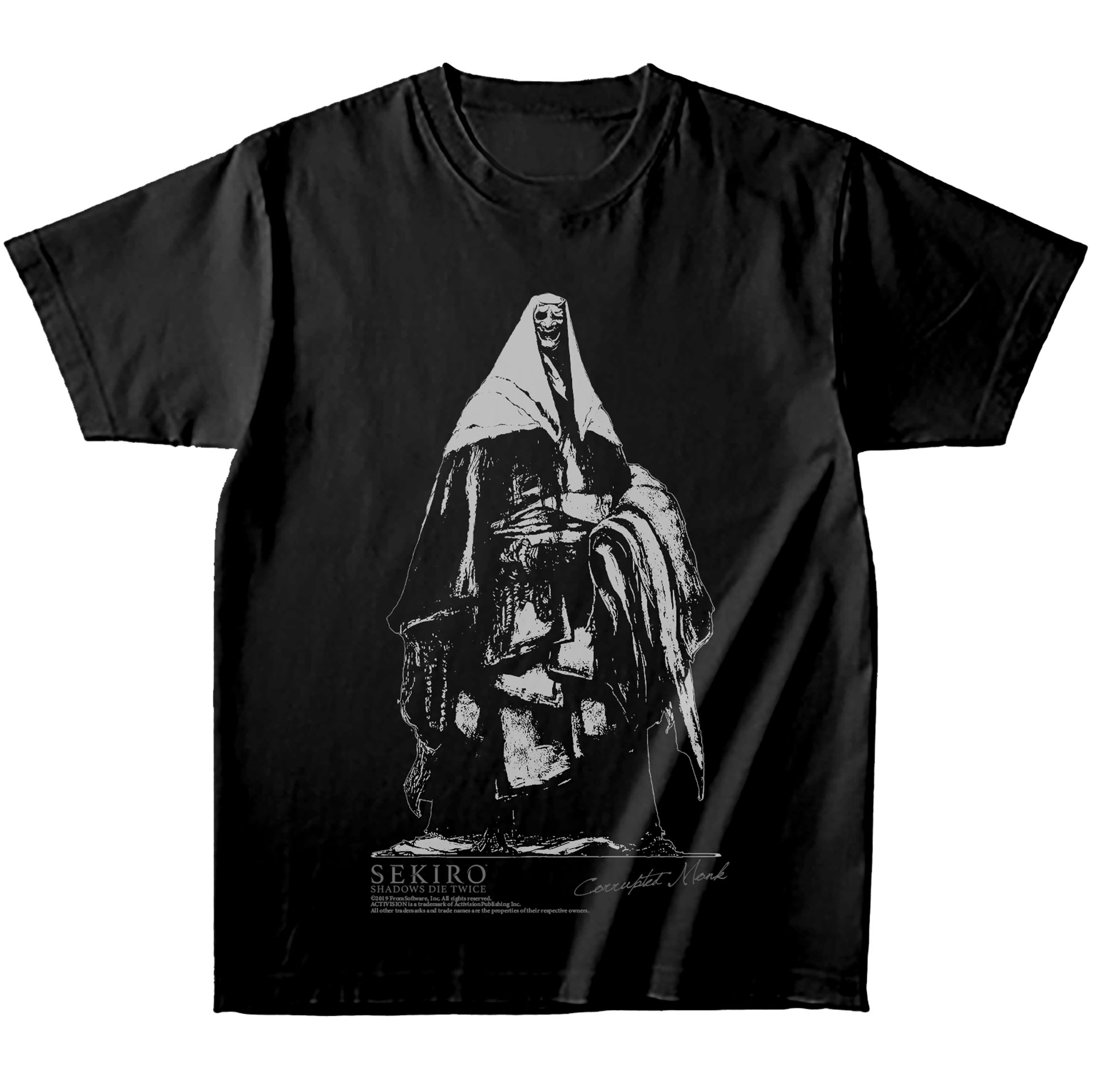 獅子猿や破戒僧デザインのTシャツも！ 「SEKIRO」の公式グッズが登場