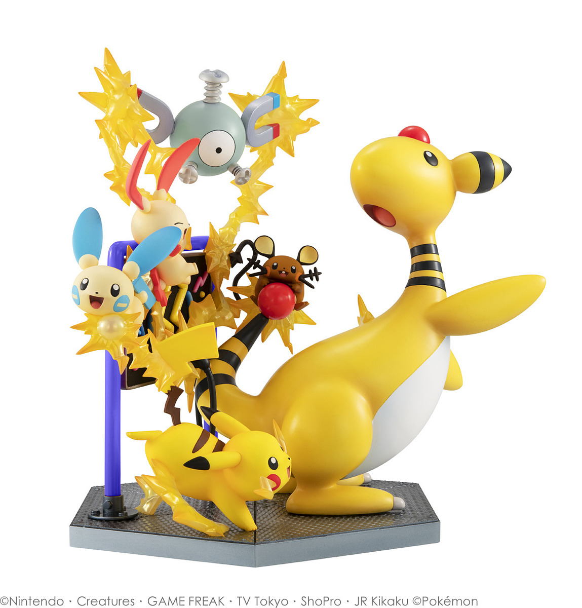 G.E.M.EXシリーズ ポケットモンスター」より「でんきタイプ」をもつポケモンが集合したフィギュアが登場！ - GAME Watch