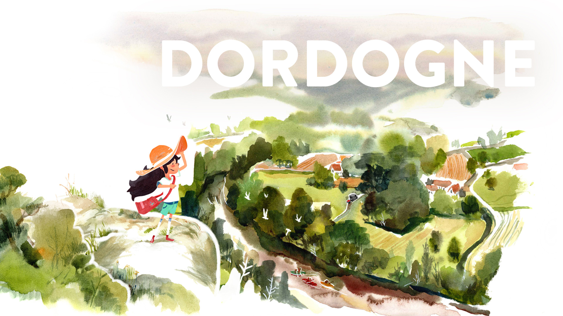 水彩画のような世界を少女が旅するアドベンチャー Dordogne ドルドーニュ が21年に発売 Game Watch