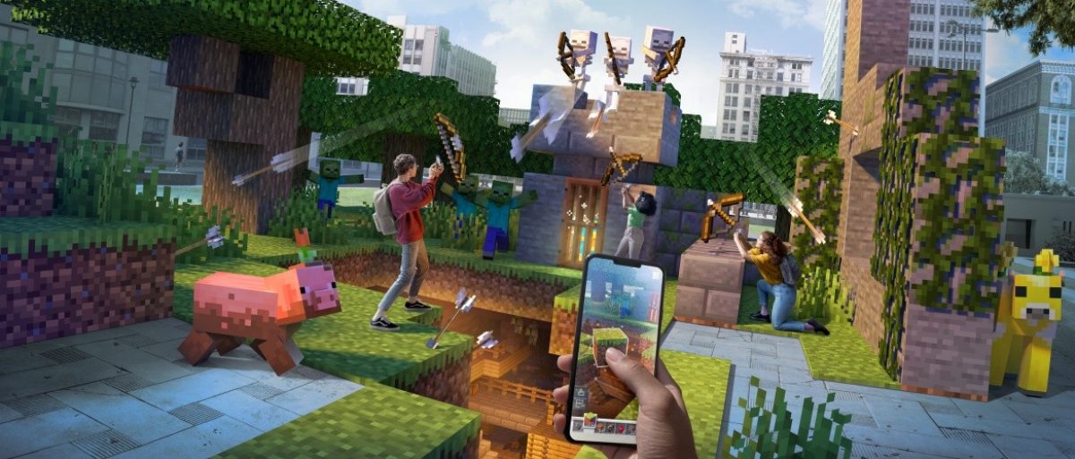 Minecraft Earth 自宅からアドベンチャーをプレイできるように Game Watch