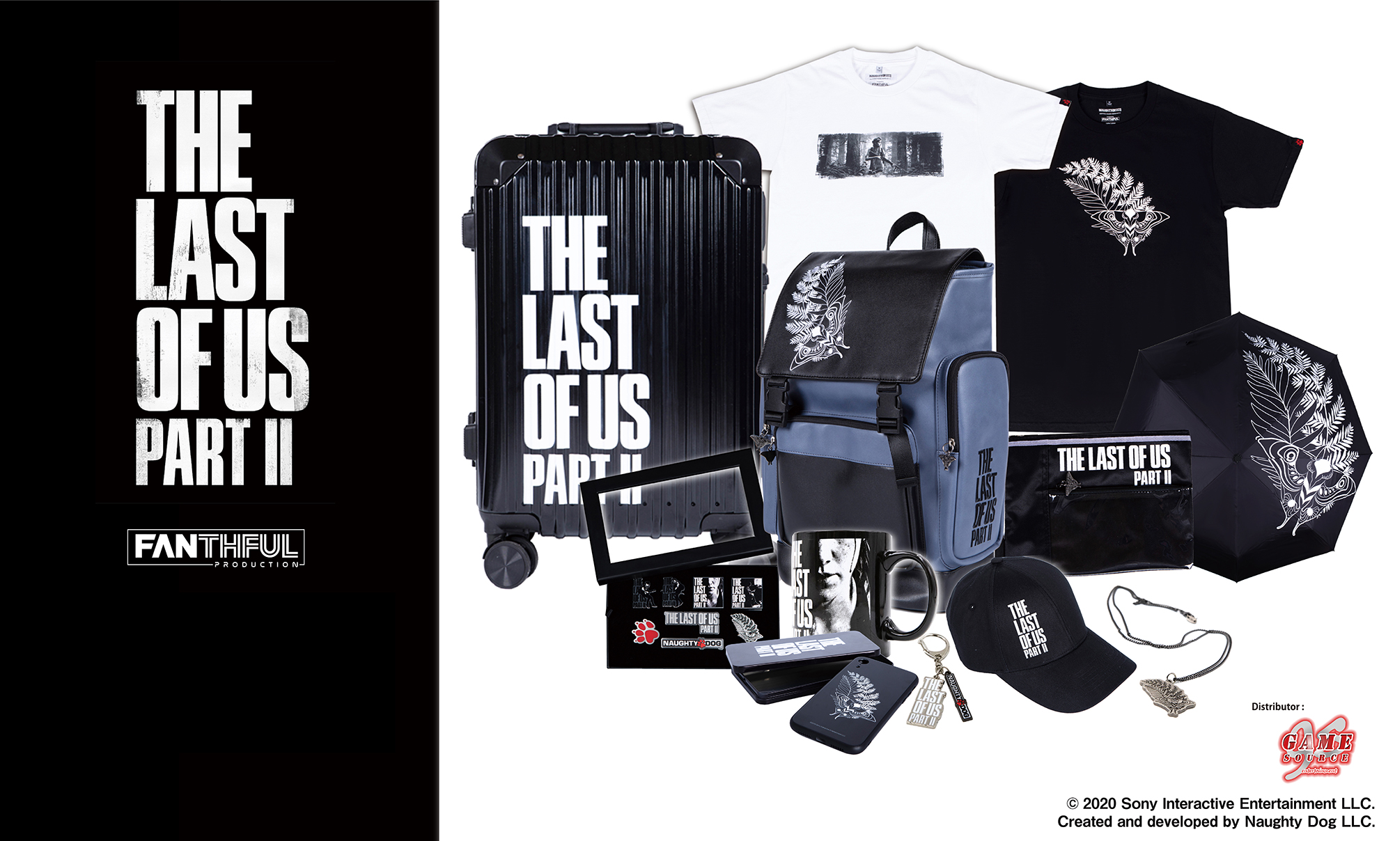 ロゴがダイナミックにデザインされた The Last Of Us Part Ii のバッグパックやtシャツが登場 Game Watch