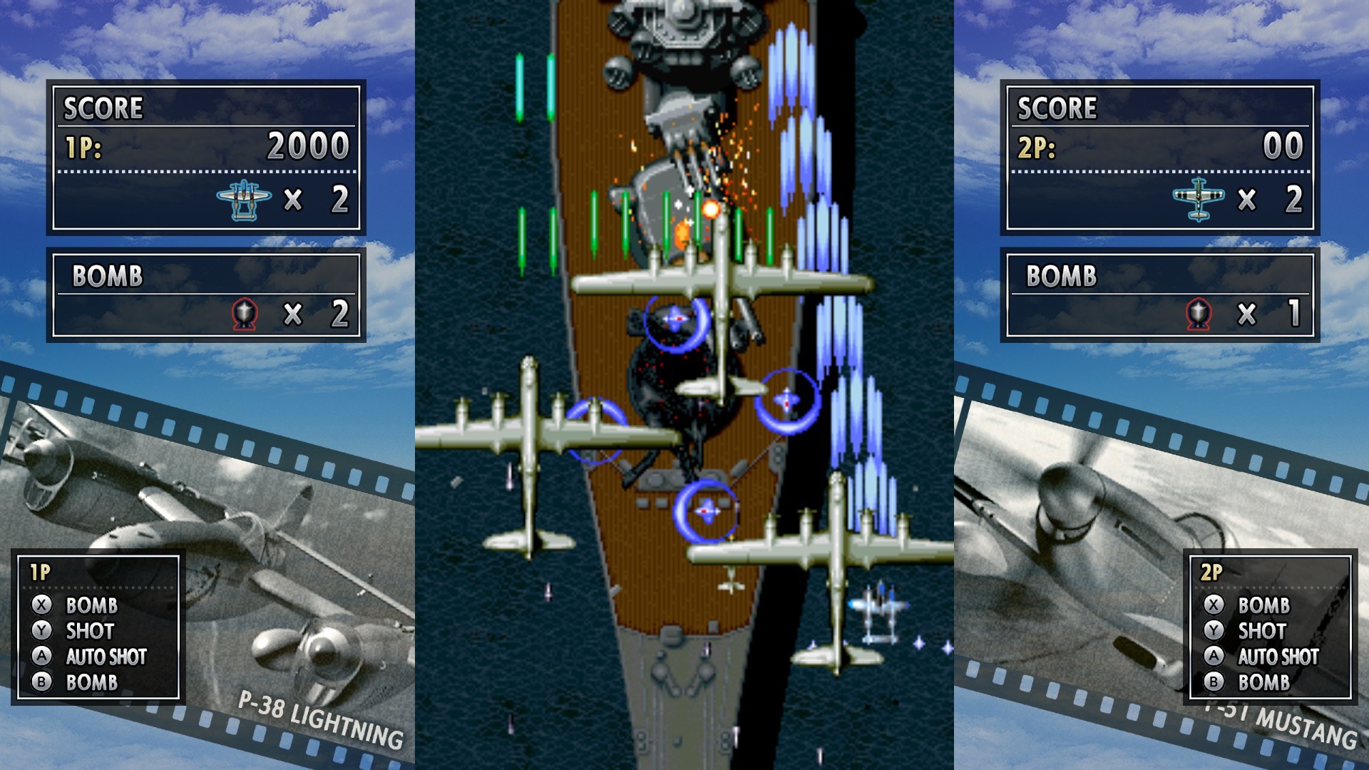 彩京」ブランドの縦STG、Steam版「ストライカーズ 1945」本日発売