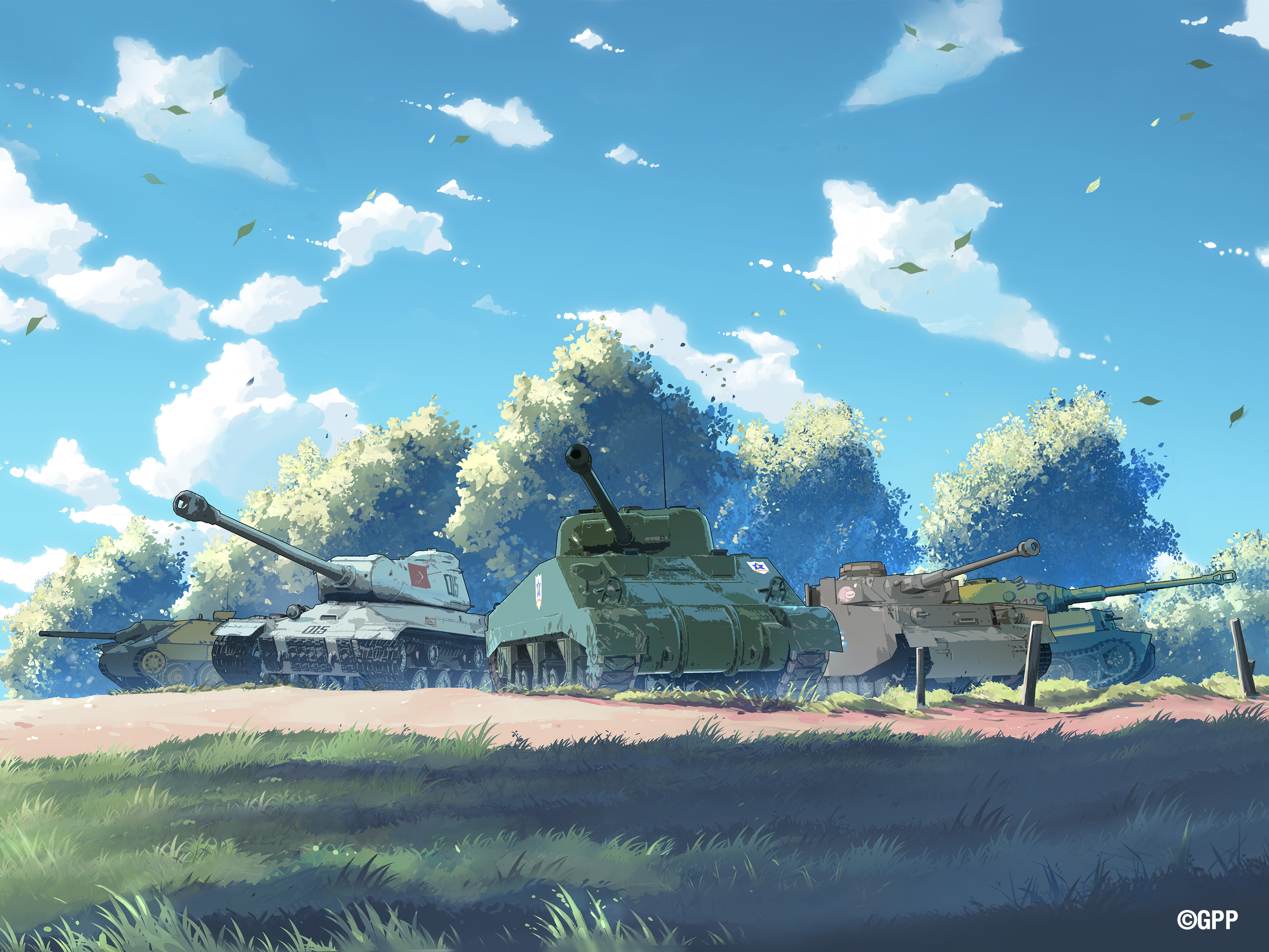 World Of Tanks Blitz アニメ ガールズ パンツァー とのコラボ車輌2輌が登場決定 Game Watch