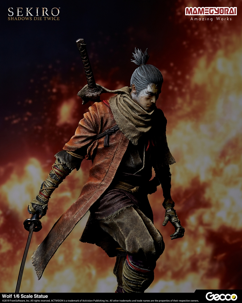 Gecco SEKIRO: SHADOWS DIE TWICE 狼 スタチュー-