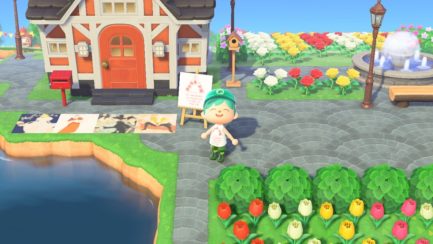 三菱一号館美術館も「あつまれ どうぶつの森」にマイデザインの作品を