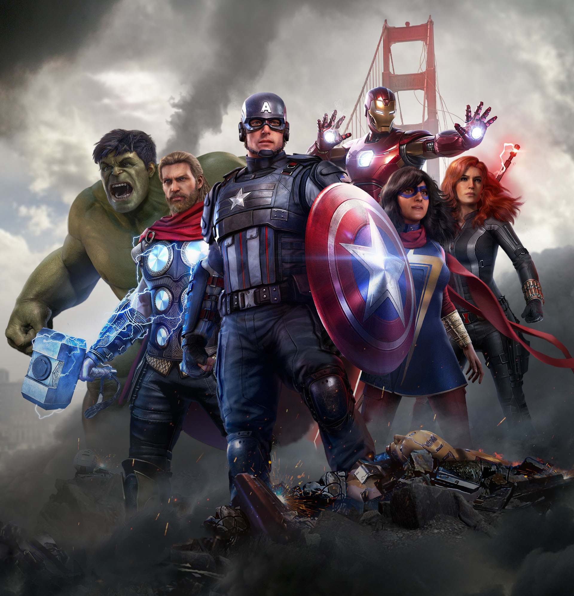 スクウェア エニックス ゲームの最新情報が明らかになる Marvel S Avengers War Table を6月25日午前2時に配信 Game Watch