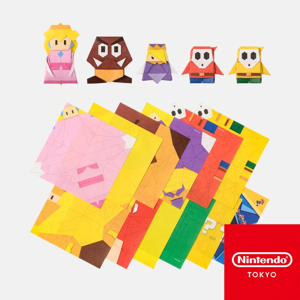 ペーパーマリオ オリガミキング Nintendo Tokyo 限定でソフトとオリジナルグッズのセット商品を販売 Game Watch