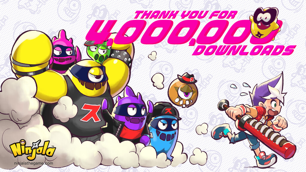 ニンジャラ」、400万ダウンロードを達成！ 全ユーザーに100ジャラを