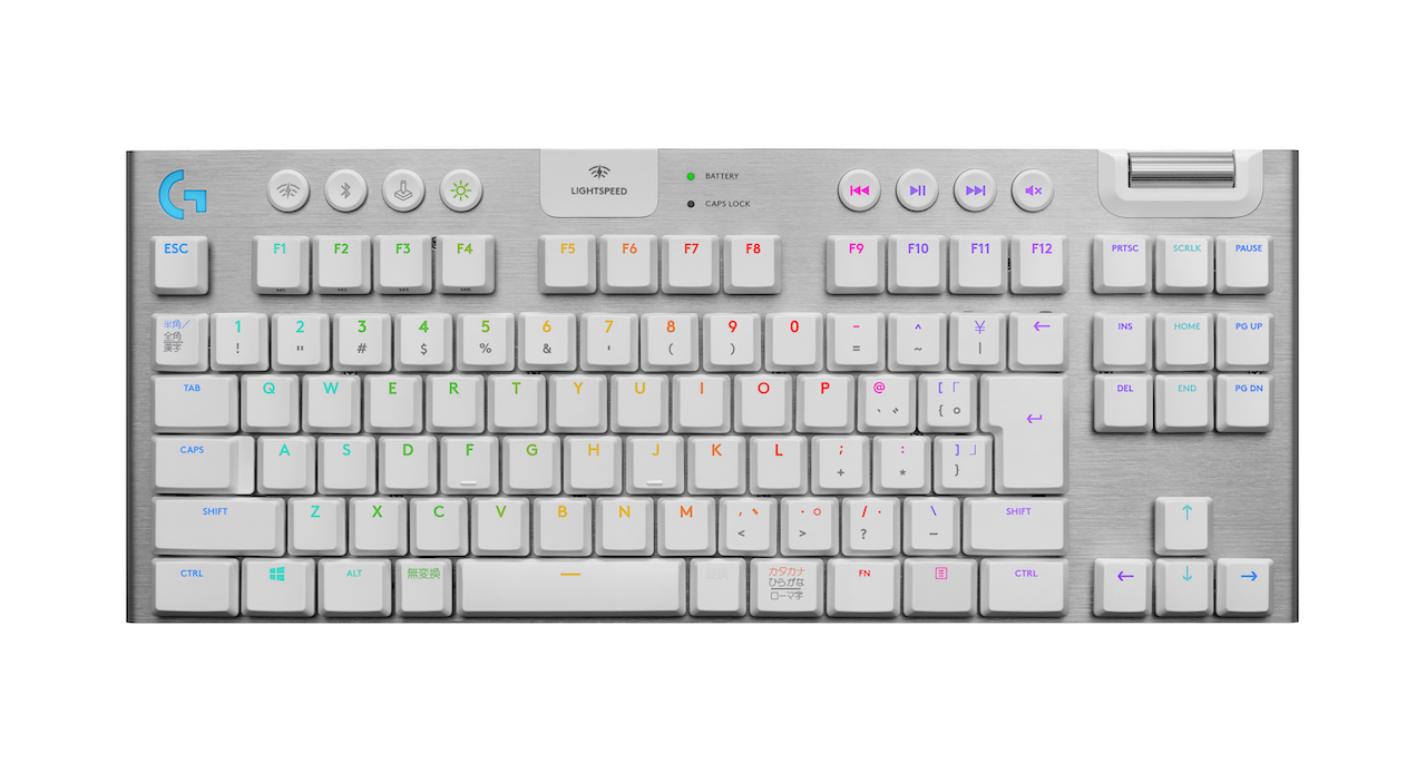 Logicool G913 TKL ゲーミングキーボード　白　ホワイト