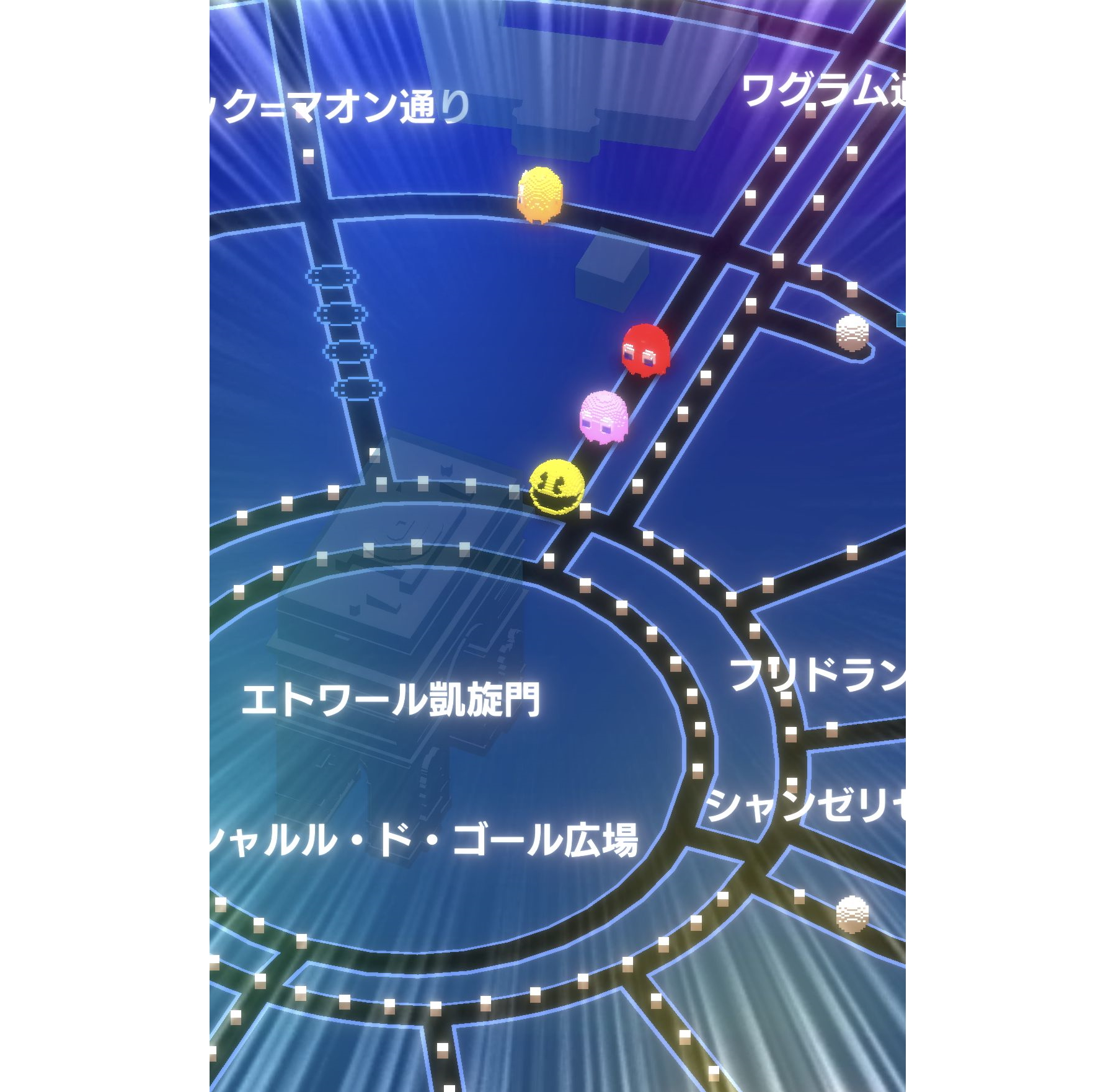 Android Ios用アプリ Pac Man Geo の事前登録受付スタート Game Watch