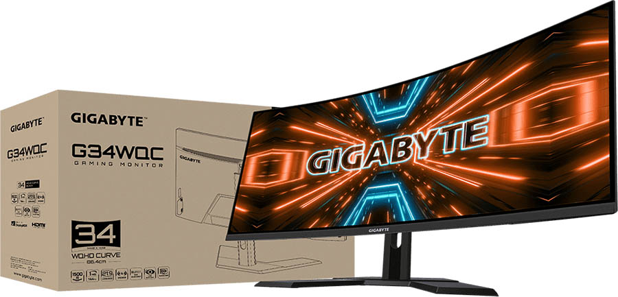 ゲーミングモニター GIGABYTE G32QC A Gaming Monitor (31.5型/QHD