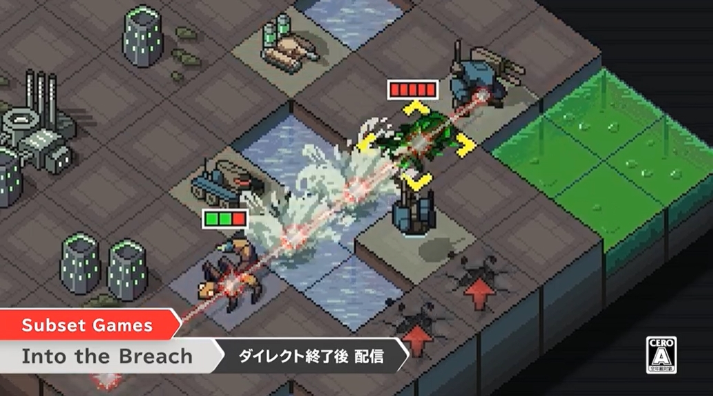 3体のメカで世界を救うターン制ストラテジー Into The Breach Switch版の配信がスタート Game Watch