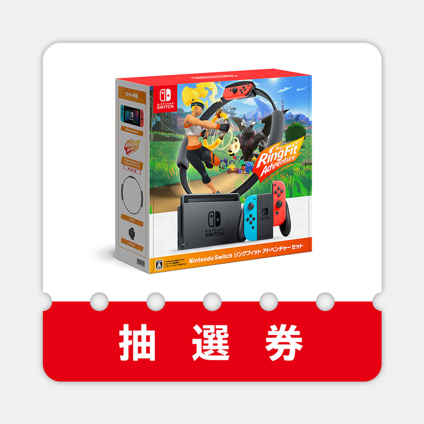 マイニンテンドーストアにて、「Nintendo Switch リングフィット