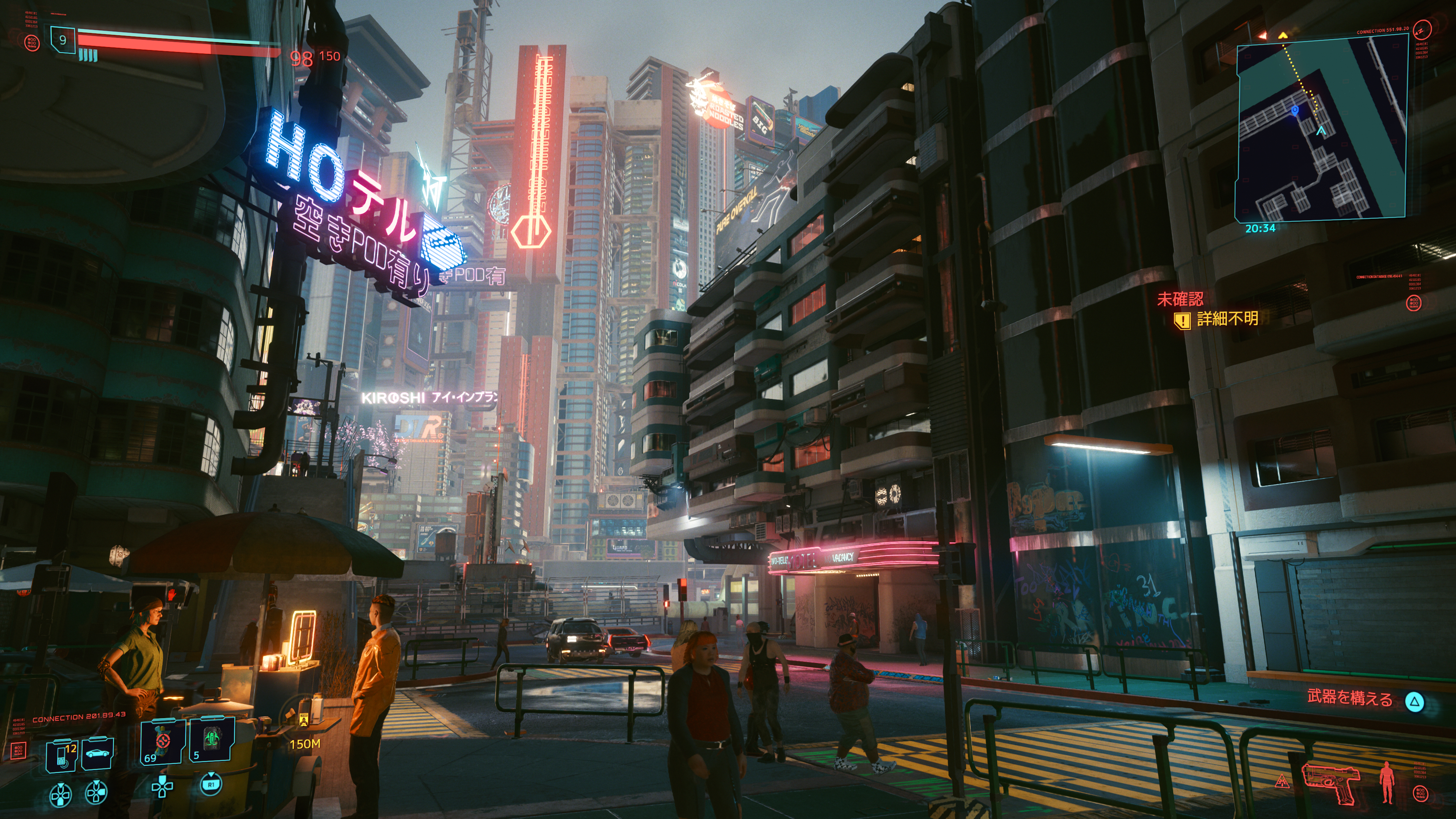 サイバーパンク2077」、街を眺め世界観にしびれる「ナイトシティそぞろ歩き」 - GAME Watch