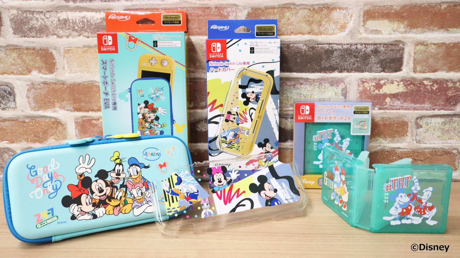 ミッキー フレンズ デザインのswitch Switch Lite専用オフィシャルゲームアクセサリー3種が12月18日発売 Game Watch